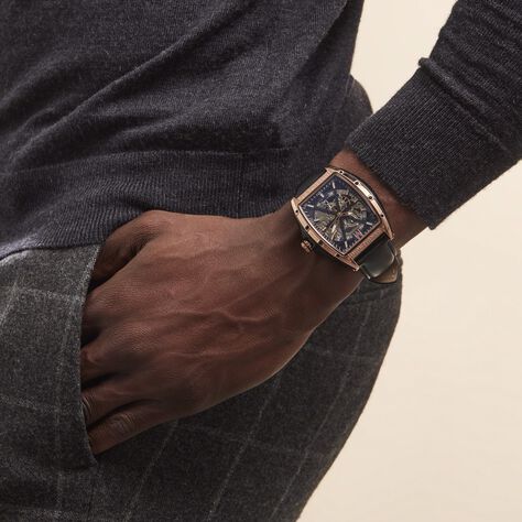 Montre Montignac Dt Automatique Noir - Montres automatique Homme | Marc Orian