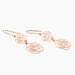 Boucles D'oreilles Pendantes Margotte Argent Rose - Pendantes Femme | Marc Orian