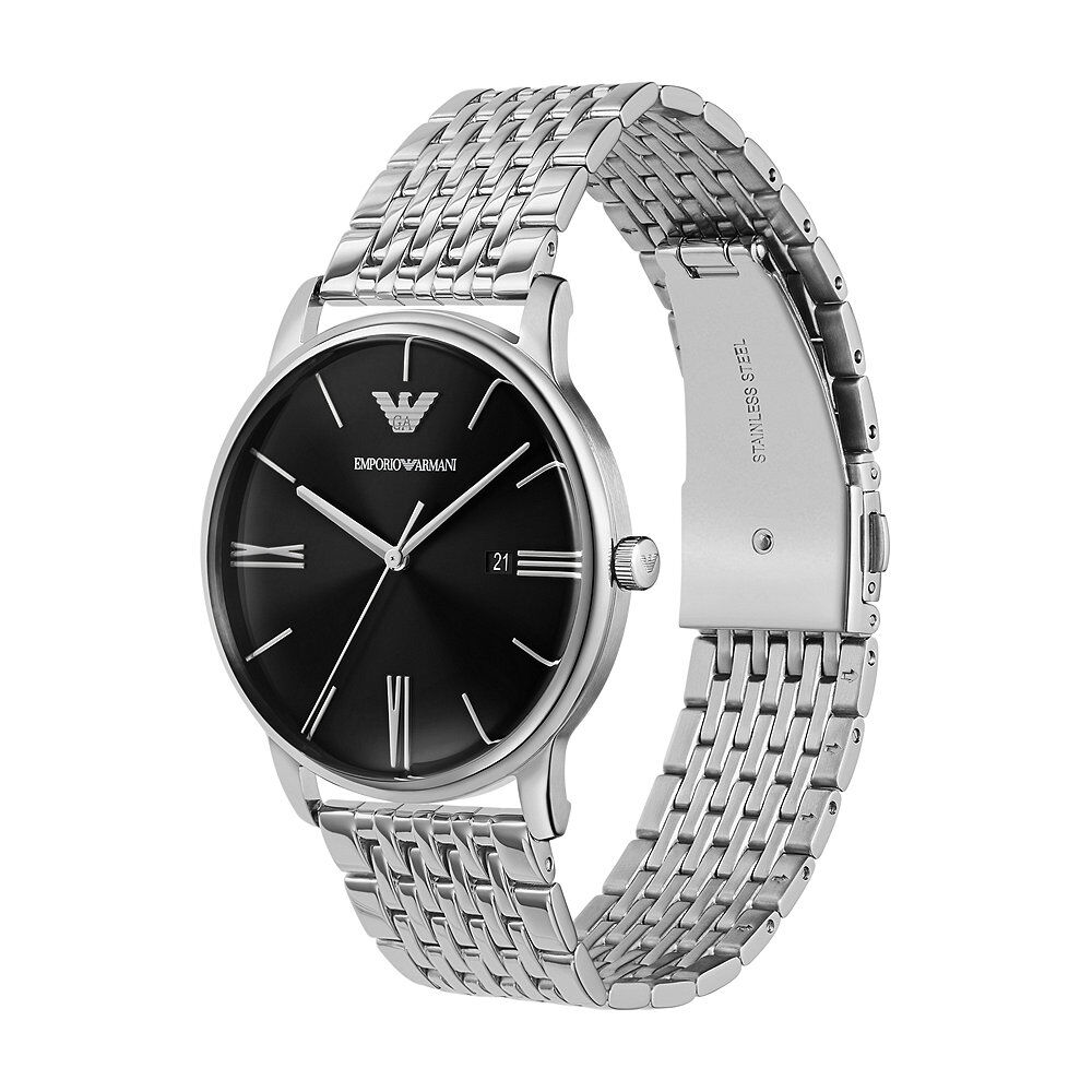 Montre Emporio Armani Noir - Montres étanches Homme | Marc Orian