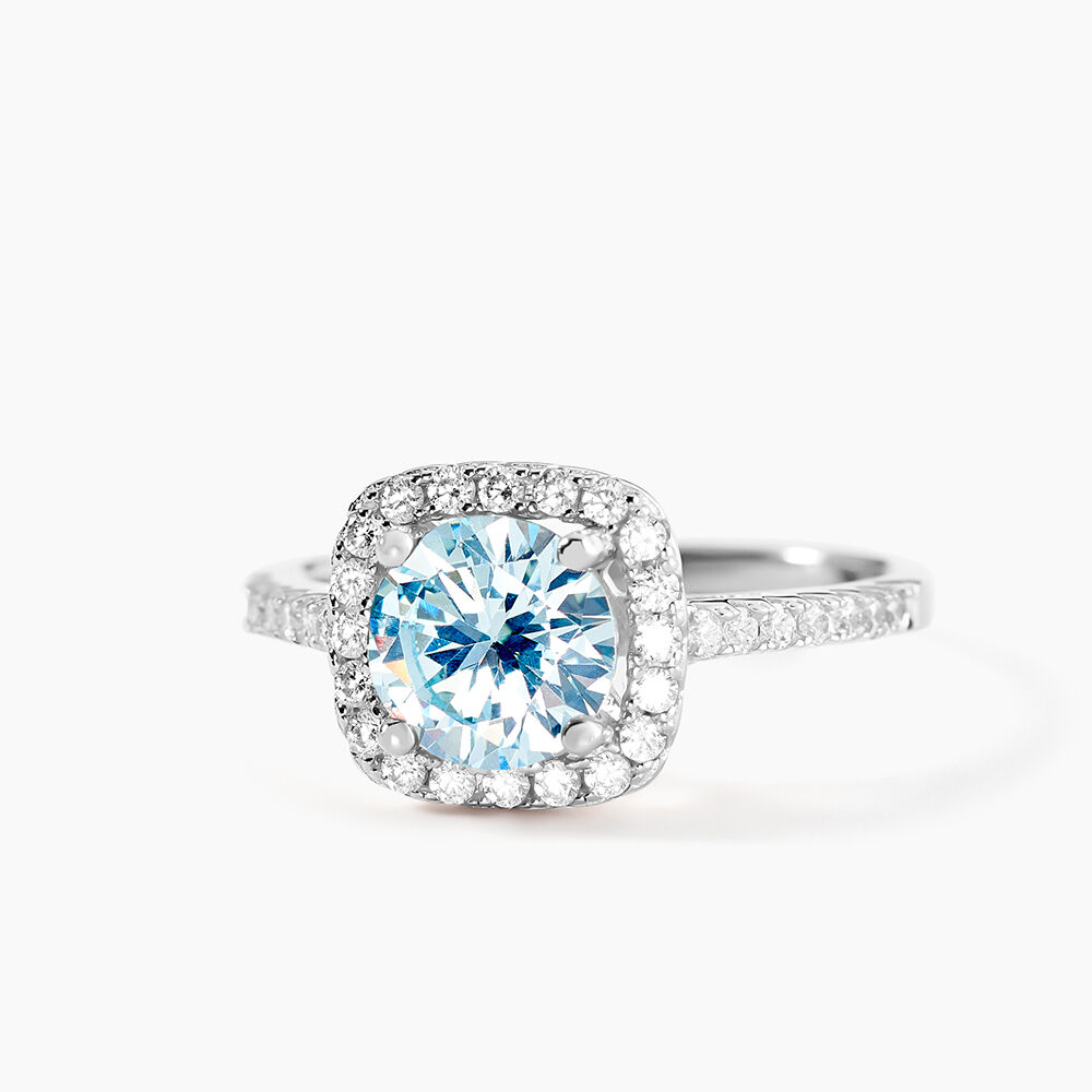 Bague Rio Argent Blanc Oxyde De Zirconium - Bijoux fantaisie Femme | Marc Orian