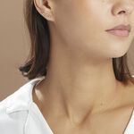 Bijoux D'oreilles Eloiza Or Jaune Oxyde De Zirconium - Piercings d'oreilles Femme | Marc Orian