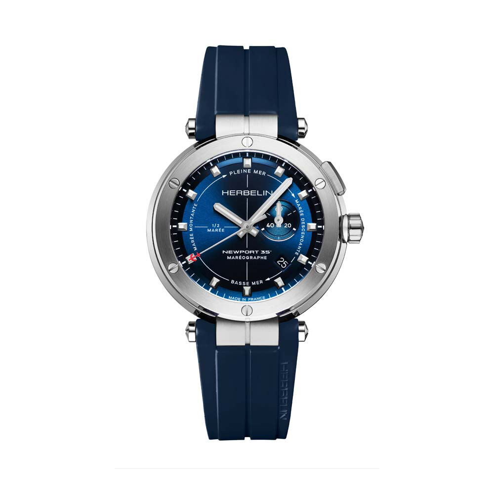 Montre Herbelin Newport Mareographe Bleu - Montres &eacute;tanches Homme | Marc Orian