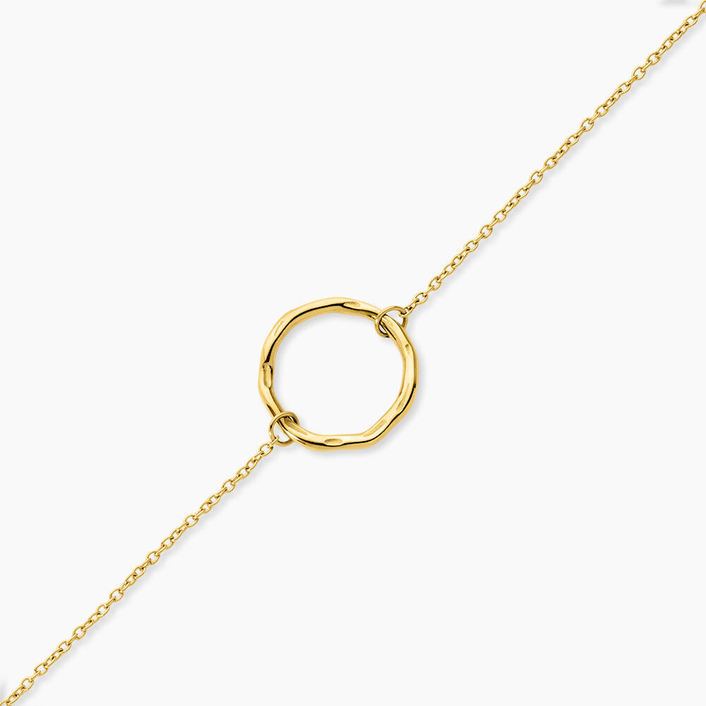 Bracelet Helma Acier Jaune - Bracelets cha&icirc;nes Femme | Marc Orian