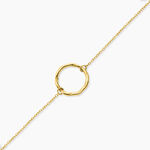 Bracelet Helma Acier Jaune - Bracelets cha&icirc;nes Femme | Marc Orian