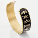 Bracelet Jonc Imagine Gwladys Acier Jaune - Bracelets joncs Femme | Marc Orian