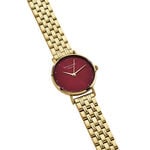 Montre Rosefield Small Edit Bordeaux - Montres &eacute;tanches Femme | Marc Orian