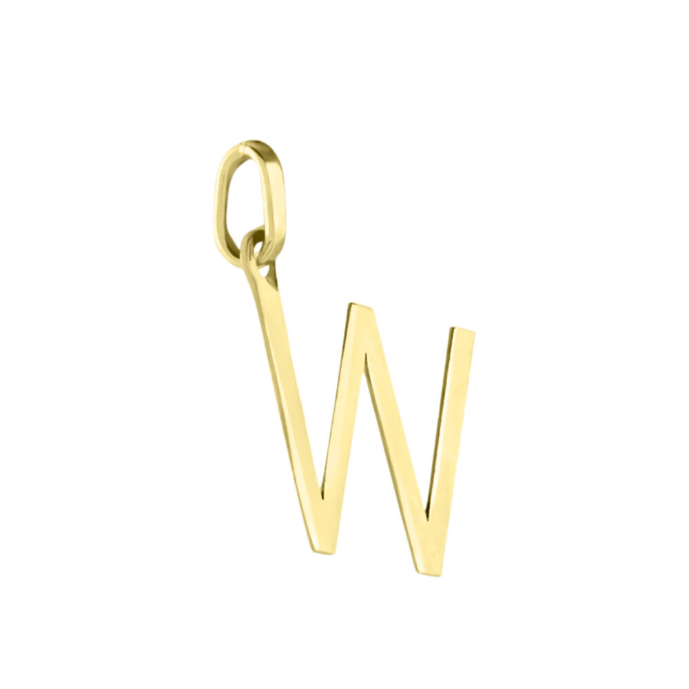 Pendentif Ionia Lettre Or Jaune - Pendentifs Famille | Marc Orian