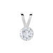 Pendentif Mabila Or Blanc Oxyde De Zirconium - Pendentifs Femme | Marc Orian