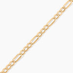 Bracelet Cameo Alternee 1/3 Or Jaune - Bracelets mailles Homme | Marc Orian