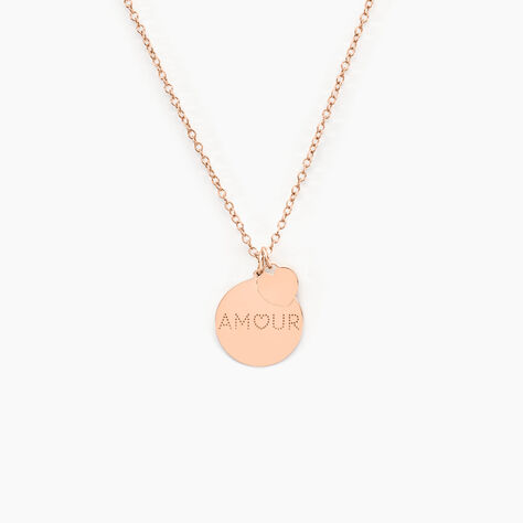 Collier Eternelle Argent Rose - Colliers fantaisie Femme | Marc Orian