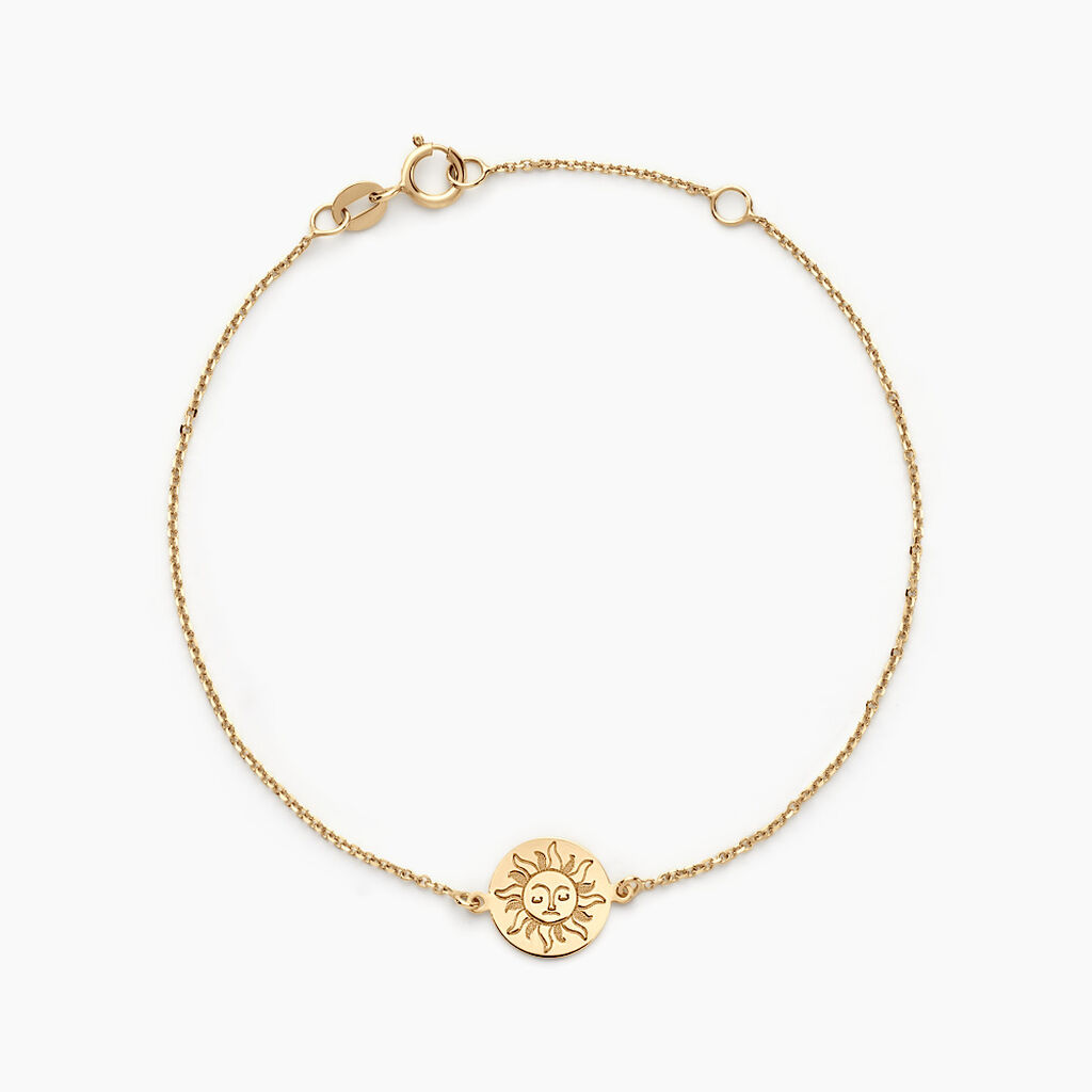 Bracelet Celestyna Or Jaune - Bracelets Medailles Femme | Marc Orian
