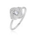 Bague Anasthase Argent Blanc Oxyde De Zirconium - Solitaires Femme | Marc Orian