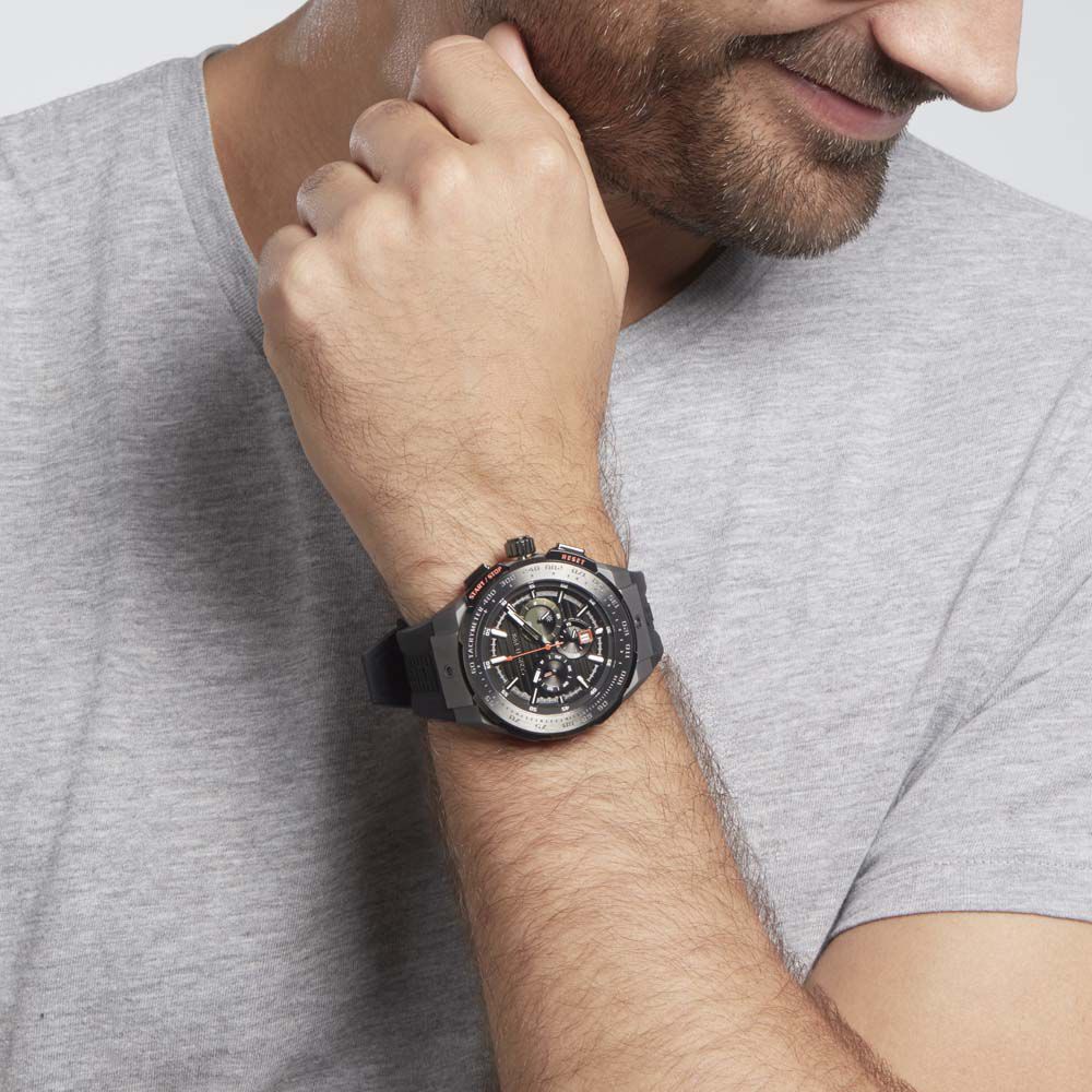Montre Cerruti Ruscello Noir - Montres étanches Homme | Marc Orian