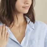 Collier Ademar Or Jaune Oxyde De Zirconium - Colliers avec pierres Femme | Marc Orian