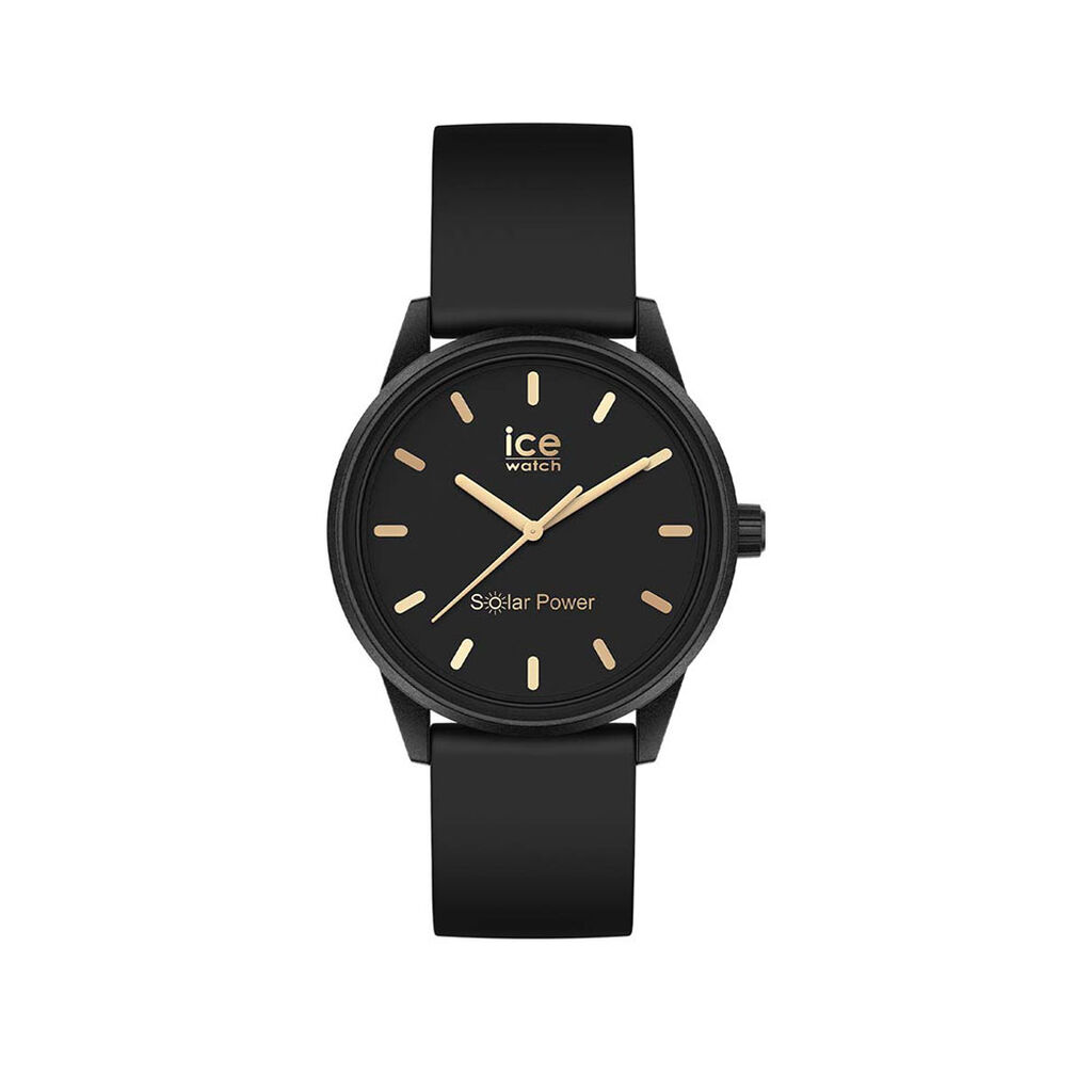 Montre Ice Watch Ice Solar Power Noir - Montres &eacute;tanches Femme | Marc Orian