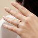 Bague Brixia Or Bicolore Diamant - Bagues fiançailles Femme | Marc Orian