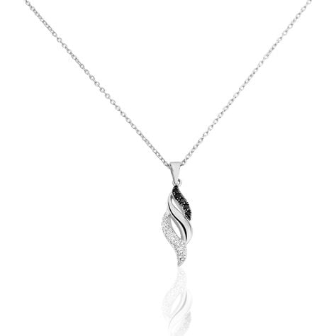 Collier Ophelia Argent Blanc Oxyde De Zirconium - Colliers avec pierres Femme | Marc Orian