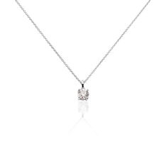 Collier Alexandra Or Blanc Diamant - Parure de mariage Femme | Marc Orian