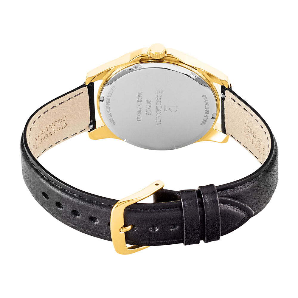 Montre Pierre Lannier Metropolitain Noir - Montres étanches Homme | Marc Orian