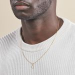 Pendentif Ionia Lettre Or Jaune - Pendentifs Famille | Marc Orian