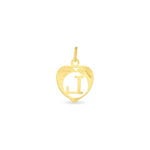 Pendentif Eudocie Coeur Lettre Or Jaune - Pendentifs Femme | Marc Orian