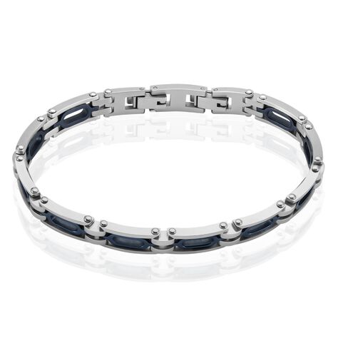 Bracelet Jourdan Wild Acier Blanc Et Bleu - Bracelets Homme | Marc Orian