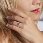 Bague Martita Or Blanc Diamant - Bagues pierres pr&eacute;cieuses Femme | Marc Orian