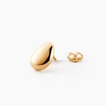 Boucles D'Oreilles Puces Almea Plaqu&eacute; Or Jaune - Puces Femme | Marc Orian