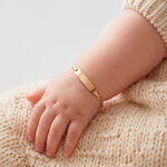 Bracelet Identite Bebe Or Jaune Bartolomee - Gourmettes Enfant | Marc Orian