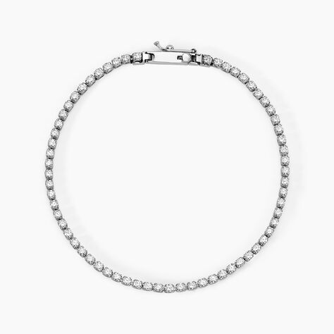Bracelet Charline Or Blanc Oxyde De Zirconium - Bracelets cha&icirc;nes Femme | Marc Orian