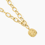 Collier Milina Acier Jaune Cristal - Colliers avec pierres Femme | Marc Orian