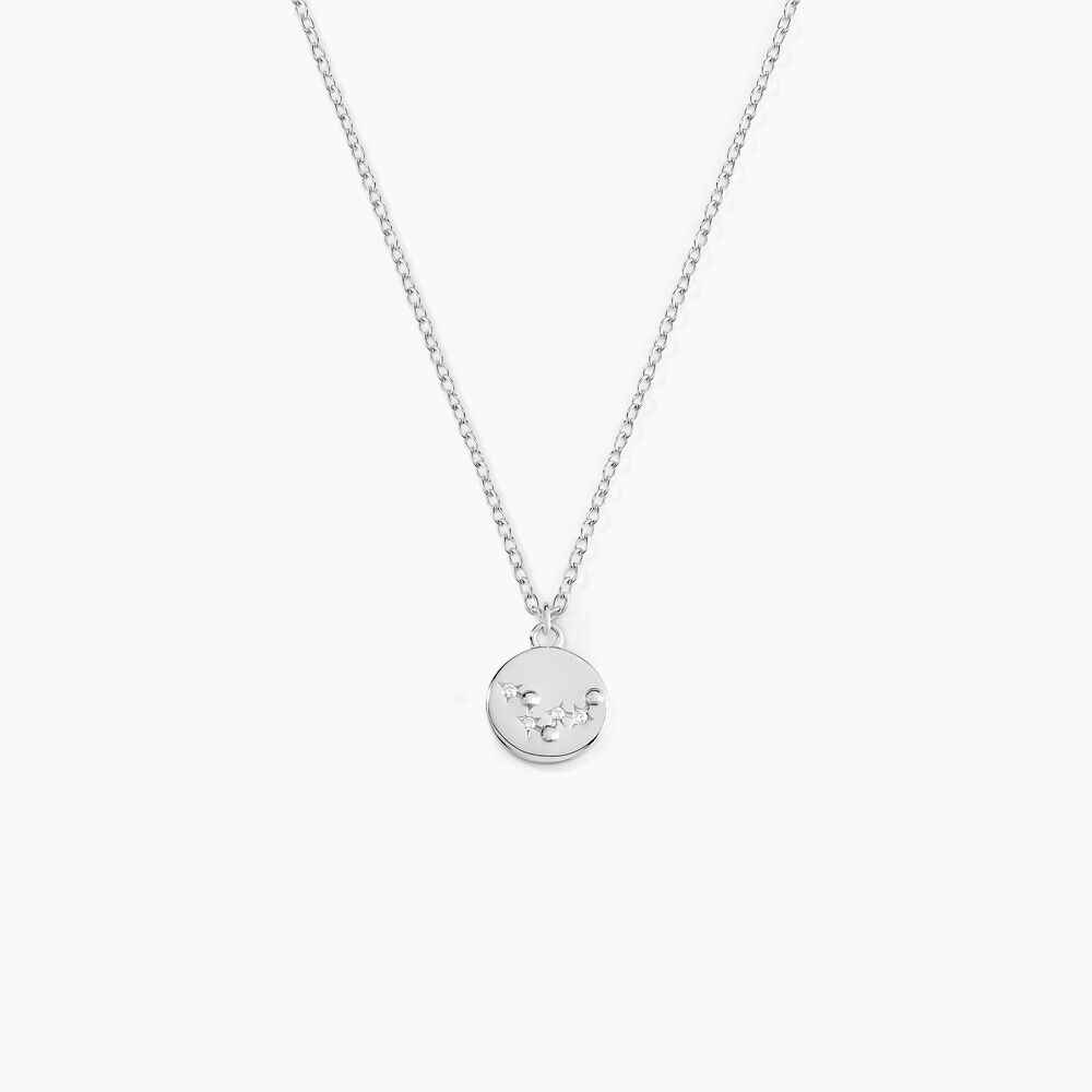 Collier Despina Argent Blanc Oxyde De Zirconium - Colliers avec pierres Femme | Marc Orian