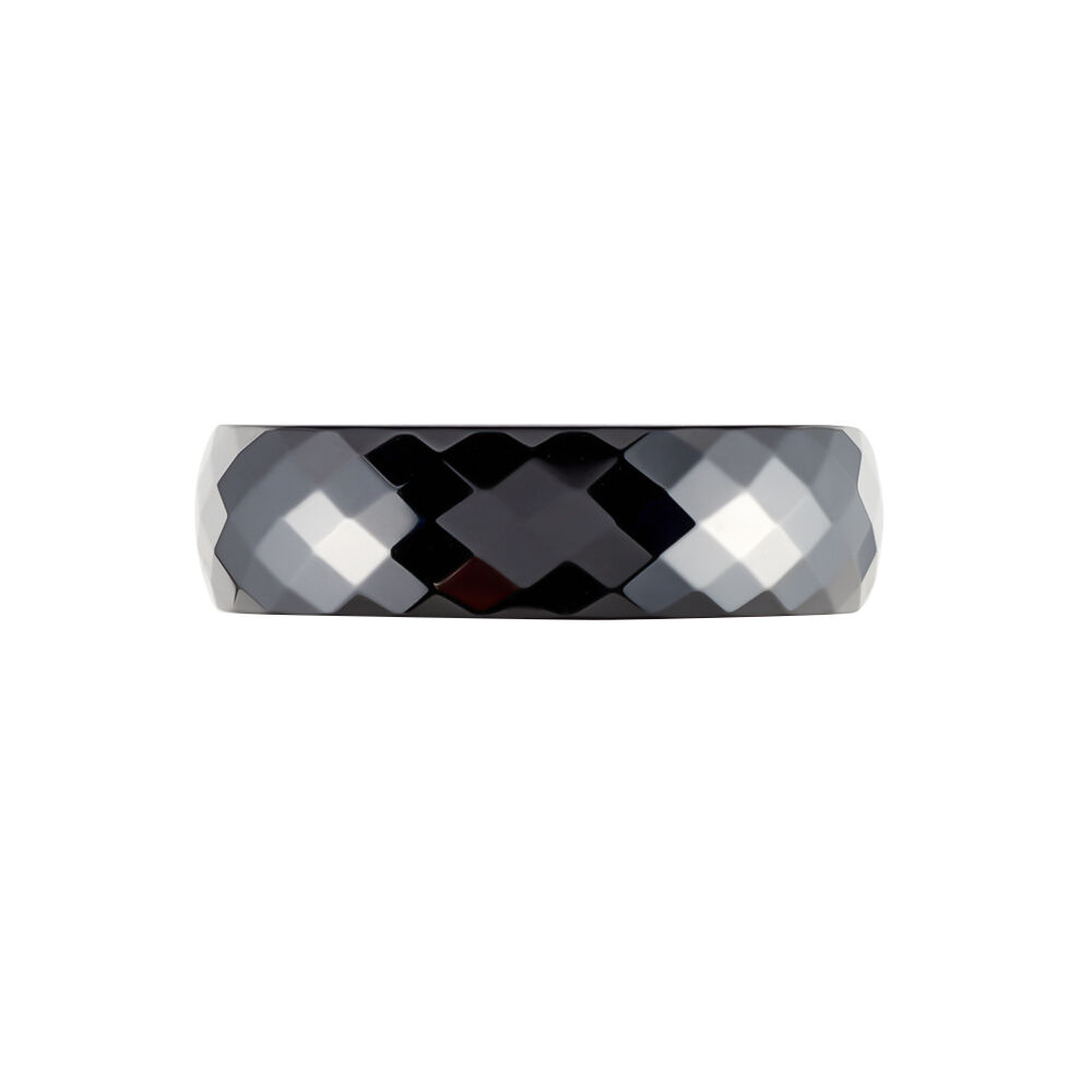 Bague Marichka Ceramique Noir Céramique - Bagues avec pierre Femme | Marc Orian