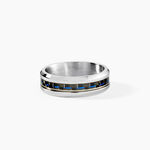 Bague Phebus Him Acier Blanc - Bijoux fantaisie Homme | Marc Orian
