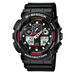 Montre Casio G-shock Black & Red Noir - Montres étanches Homme | Marc Orian