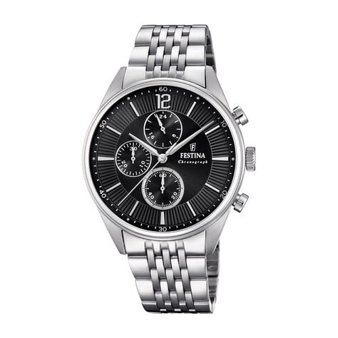 Montre Festina Timeless Chronograph Noir -  Homme | Marc Orian
