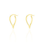 Cr&eacute;oles Hellen Or Jaune - Cr&eacute;oles Femme | Marc Orian