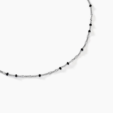 Collier Cacilia Argent Blanc - Colliers Femme | Marc Orian