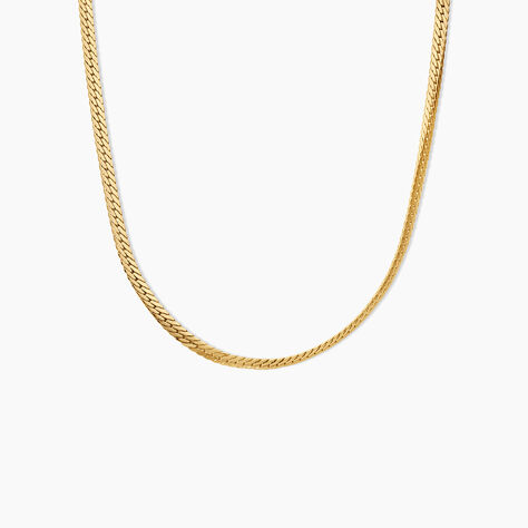 Collier Izel Argent Dor&eacute; A L'Or 750/1000 - Colliers ete Femme | Marc Orian