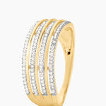 Bague Rayanna Or Jaune Diamant - Parures de mariage Femme | Marc Orian