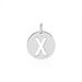 Pendentif Elio X Argent Blanc - Pendentifs Famille | Marc Orian