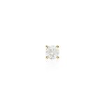 Boucle D'oreille Puce Unitaire Victoria Or Jaune Diamant - Boucles d'oreilles mariage Famille | Marc Orian