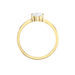 Bague Solitaire Or Jaune Idelle Oxyde De Zirconium - Solitaires Femme | Marc Orian