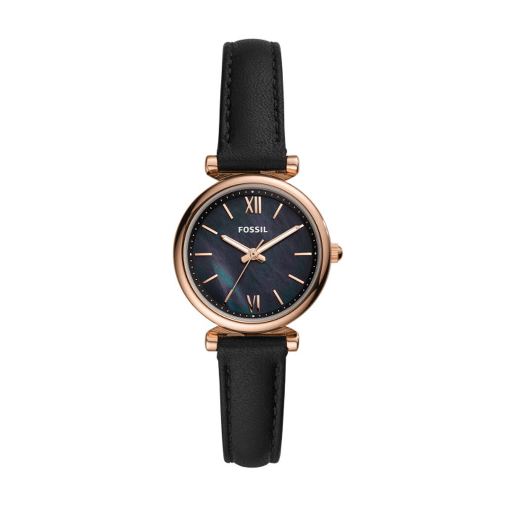 Montre Fossil Carlie Mini Nacre Noire - Montres classiques Femme | Marc Orian