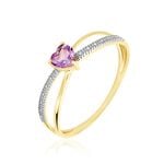 Bague Rory Or Jaune Amethyste - Bagues pierres fines Femme | Marc Orian