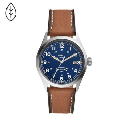 Montre Fossil Defender Bleu - Montres classiques Homme | Marc Orian