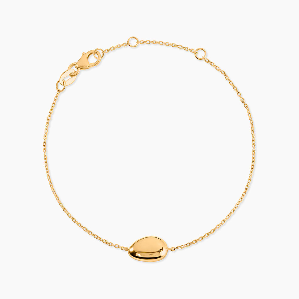Bracelet Classic Bold Plaqu&eacute; Or Jaune - Bracelets fantaisie Femme | Marc Orian