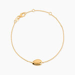 Bracelet Classic Bold Plaqu&eacute; Or Jaune - Bracelets fantaisie Femme | Marc Orian