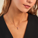 Collier Avalon Argent Rose Oxyde De Zirconium - Colliers avec pierres Femme | Marc Orian