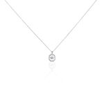 Collier Ray Argent Oxyde De Zirconium - Colliers avec pierres Femme | Marc Orian